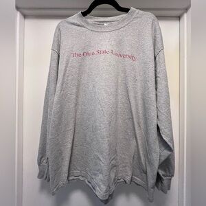 Long-sleeved Ohio State tee (XL)